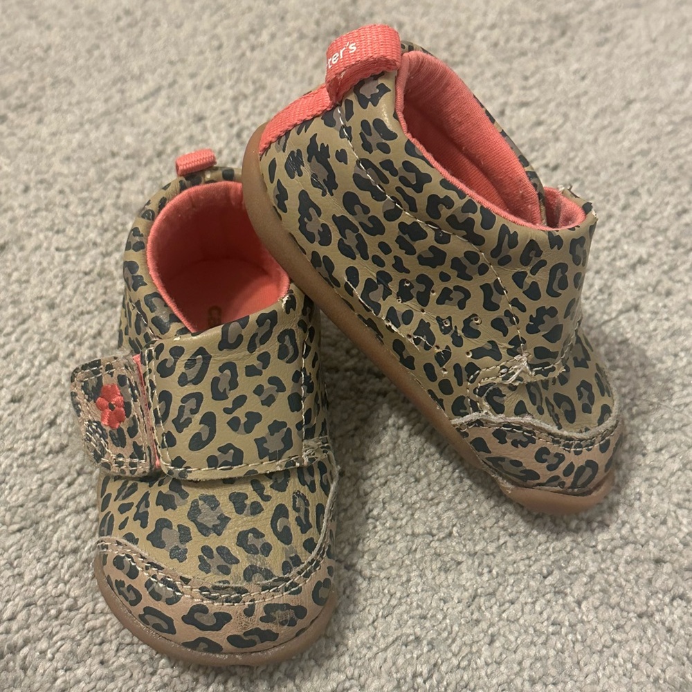 Carter’s Cheetah Christie walker shoes